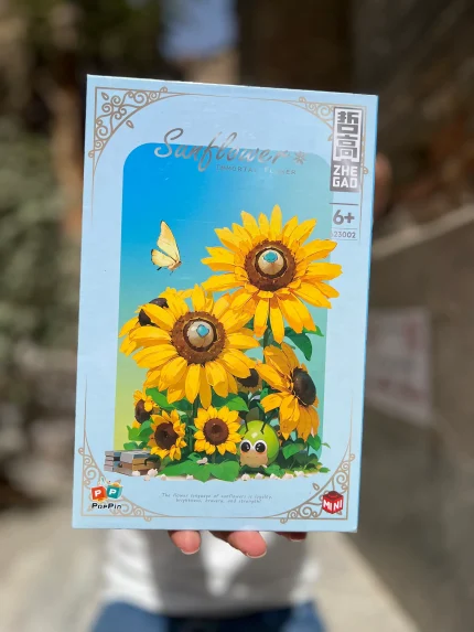 گل آفتابگردان ساختنی