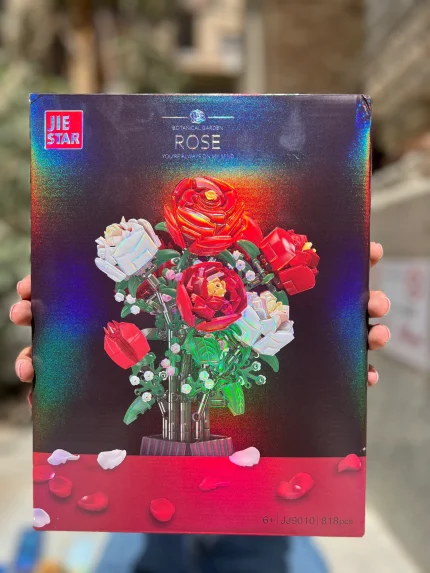 گلدان رز ساختنی